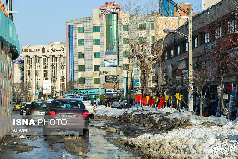 (تصاویر) اردبیل پس از ۱۰ روز بارش برف